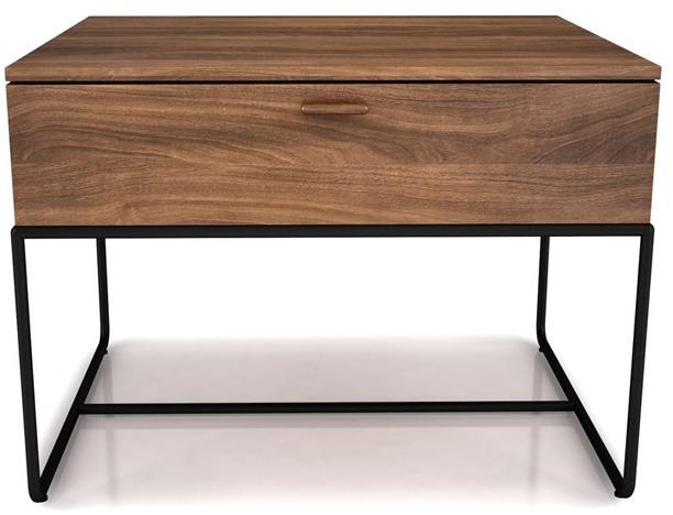 Huppé Прямоугольная тумбочка из стали и дерева с ящиками Linea 2343m - 2344m HUPPE - Вид №1