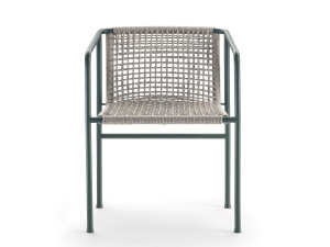 Садовый стул из нержавеющей стали и пластика