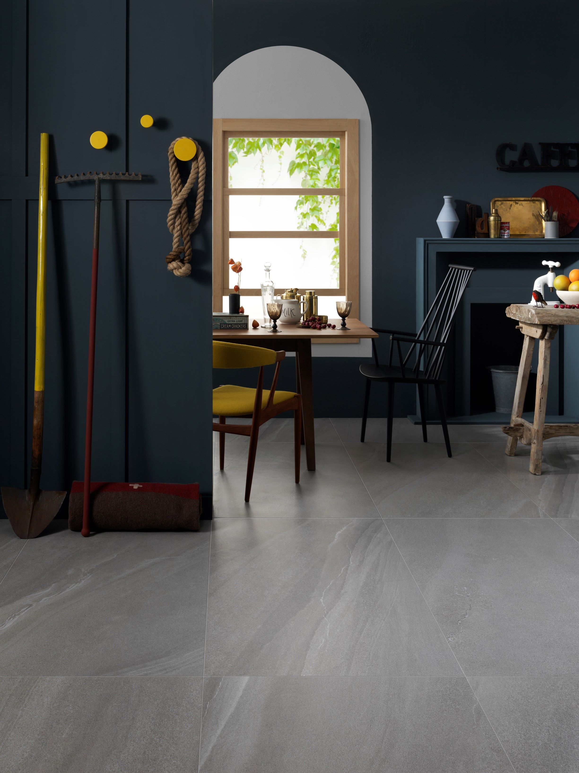 Пол / облицовка керамогранита с эффектом камня для внутреннего и наружного применения Imola LIME-ROCK ARCH-00031658 - Вид №1