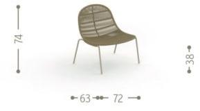 Talenti Садовое кресло Panama sun-id-1472960 - Вид №7