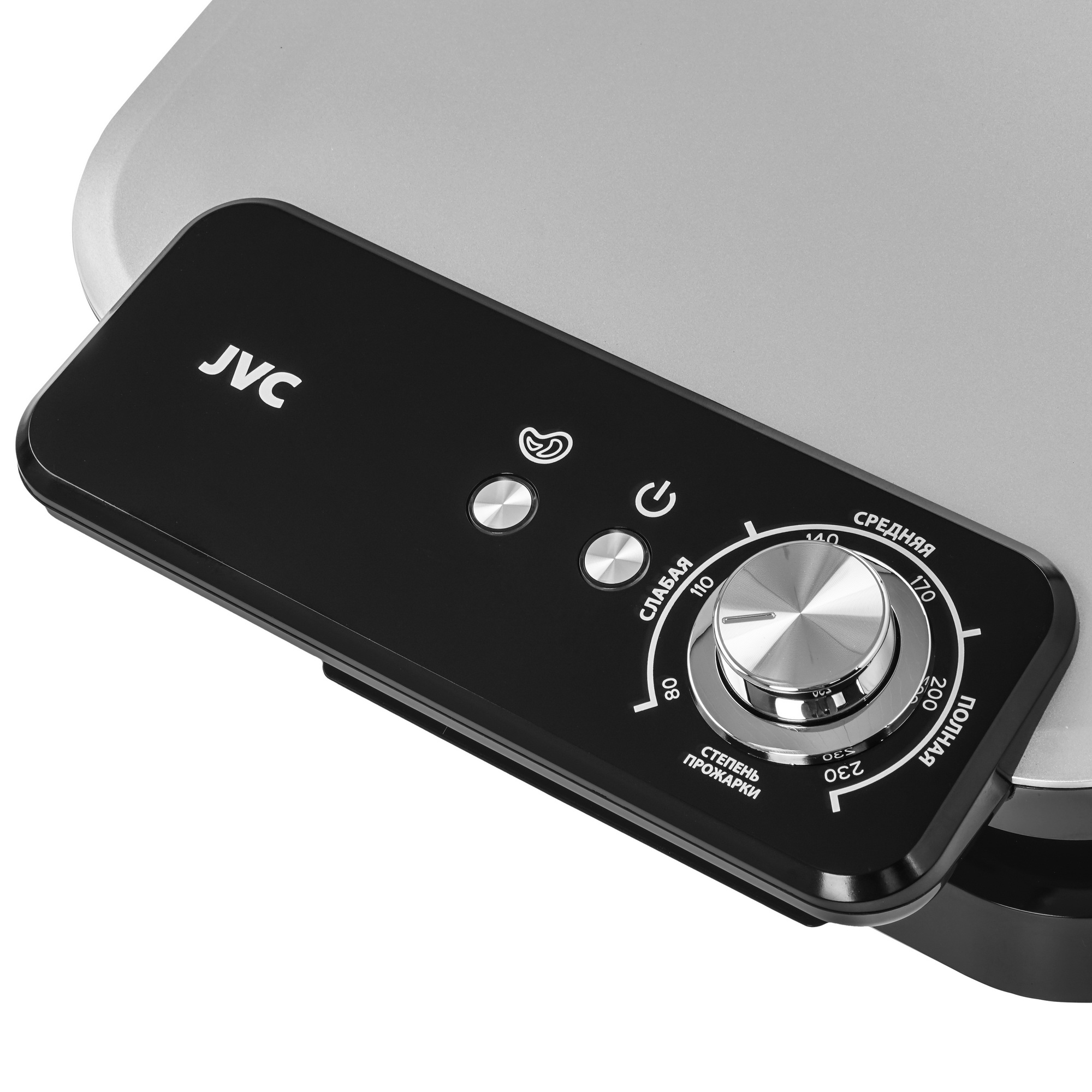 9052338 Гриль JVC JK-GR300 серебристый STDN-0046329 - Вид №4