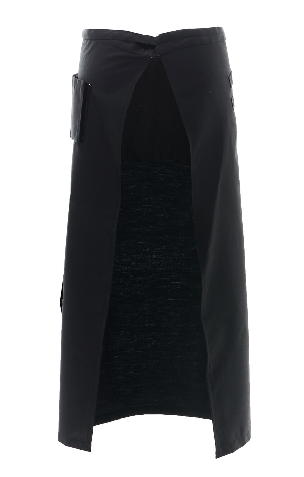 59986 Фартук  удлиненный, цвет black RICON  Одежда для официантов  размер  - Вид №5