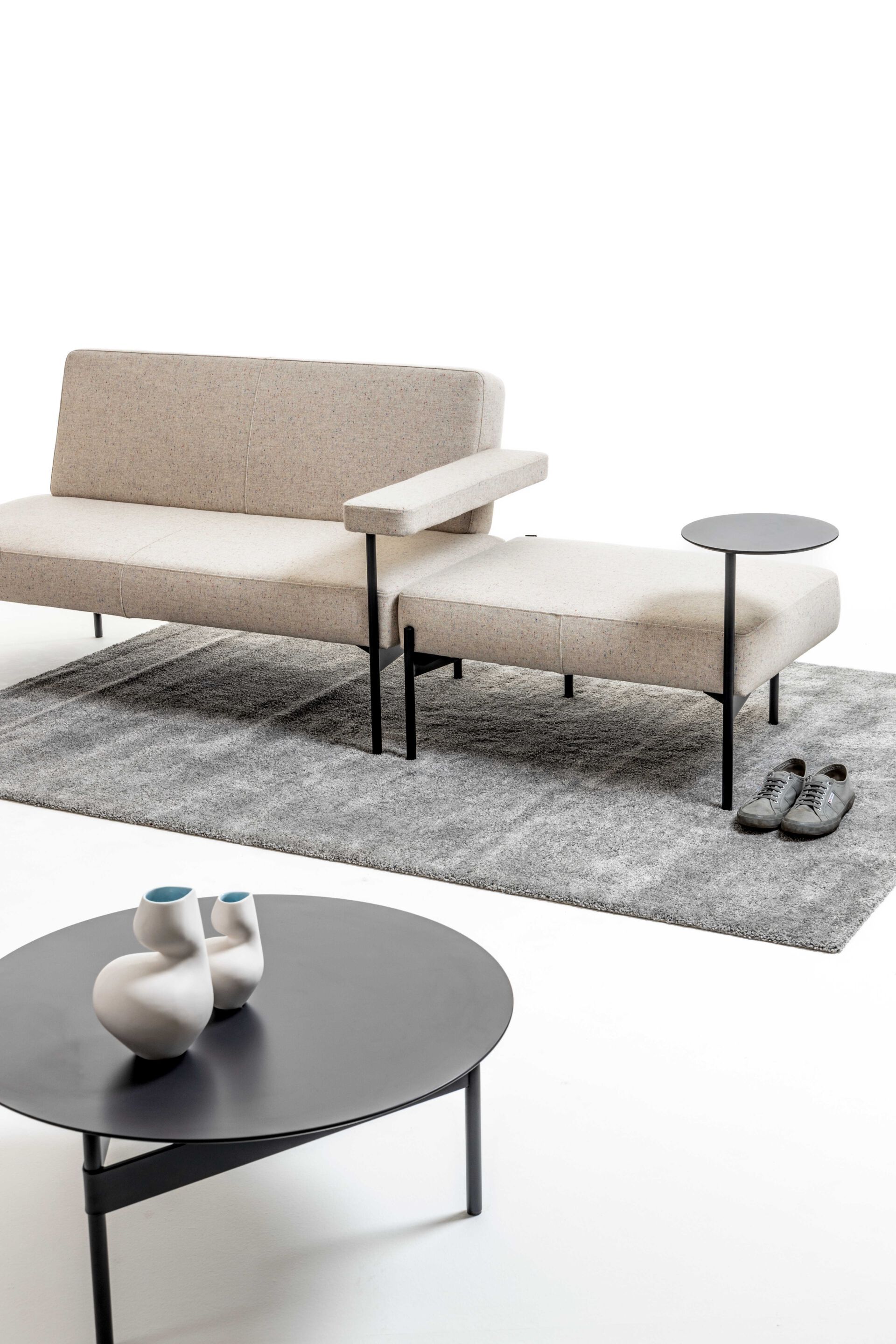 Круглый низкий журнальный столик VAGHI Tilos ARCH-00113018 - Вид №1