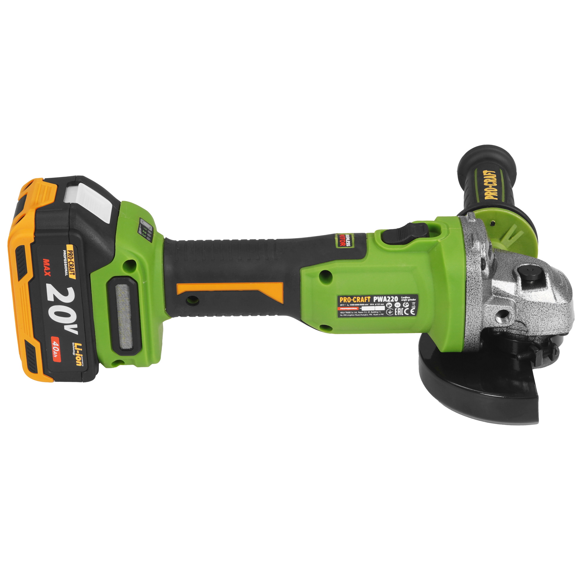 Углошлифовальная машина (УШМ) Procraft PWA220 9277939 STDN-0000127 - Вид №3