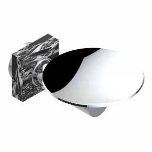 G3R-546 Мыльница настенная Ø 100 мм Thg-paris Montaigne marbre Grand Antique Хром