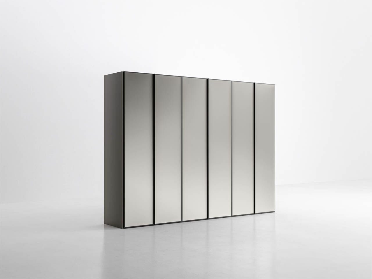 Секционный шкаф из дерева и стекла Pianca MURANO ARCH-00143343 - Вид №2