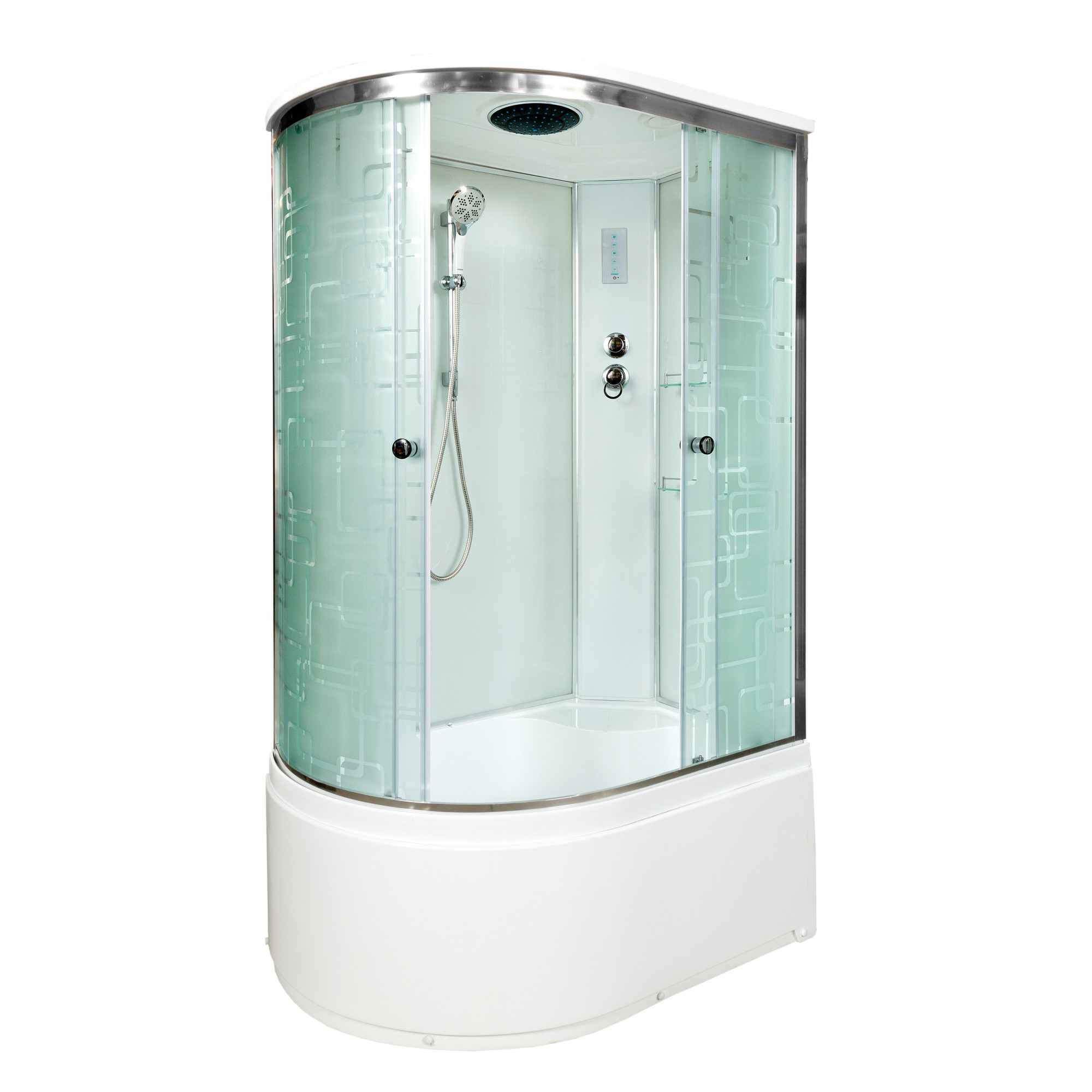 D271S Душевая кабина DETO Серия D ЕМ4511 R с электрикой (эл.)