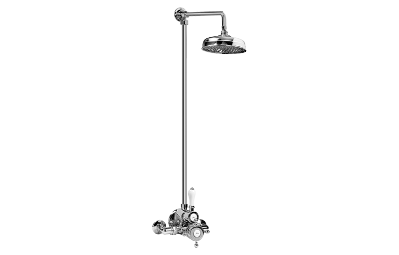 ED1.01 Термостатический душевой комплект с душевой голошку GRAFF Adley