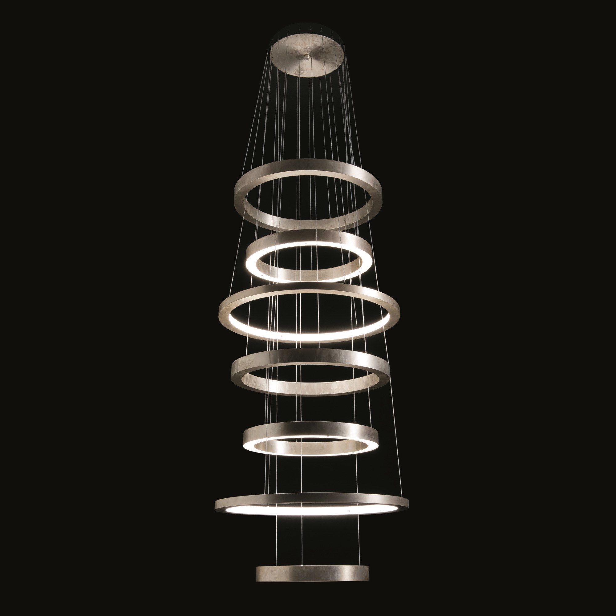 Латунь затемнения светодиодный подвесной светильник Henge Light Rings ARCH-00092192 - Вид №7