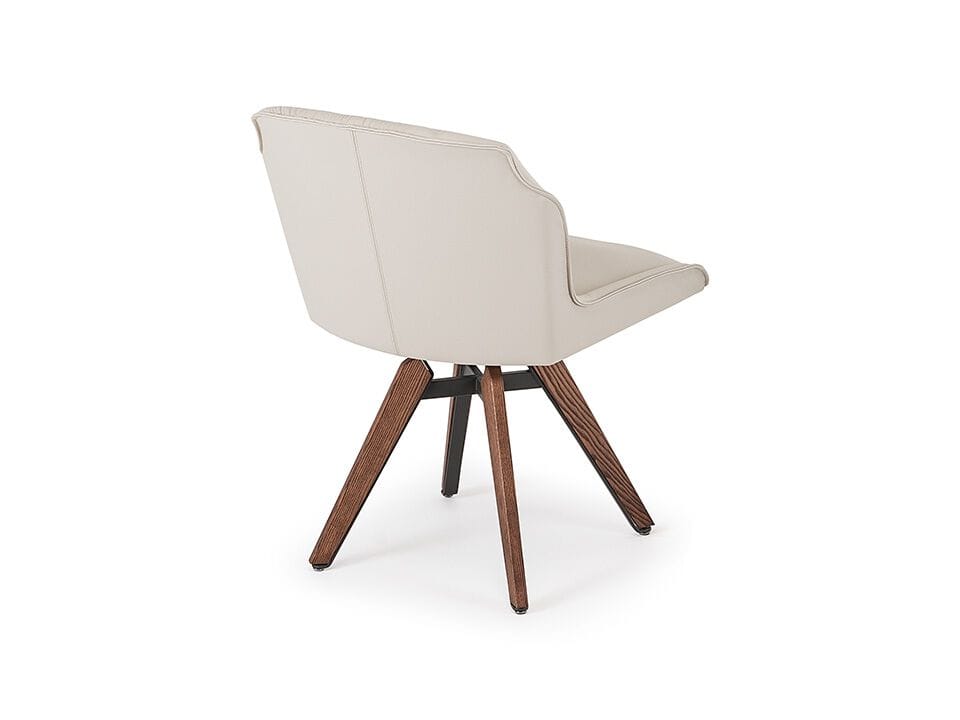 Кожаный поворотный стул Cattelan italia Tyler ARCH-00107240 - Вид №1