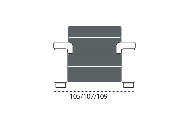 Диваны Divano 2 Posti Maxi Spaziorelaxitalia  Adam Adam Divano 2 Posti Maxi - Вид №6