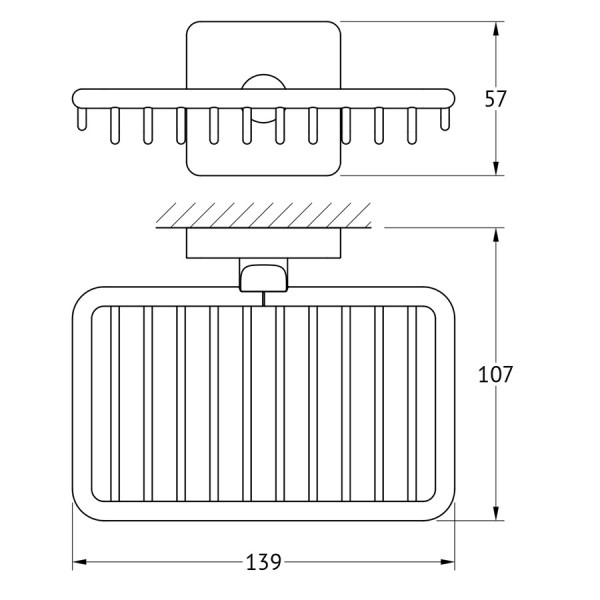 Мыльница-решетка Ellux AVANTGARDE AVA 012 sun-id-561728 - Вид №1