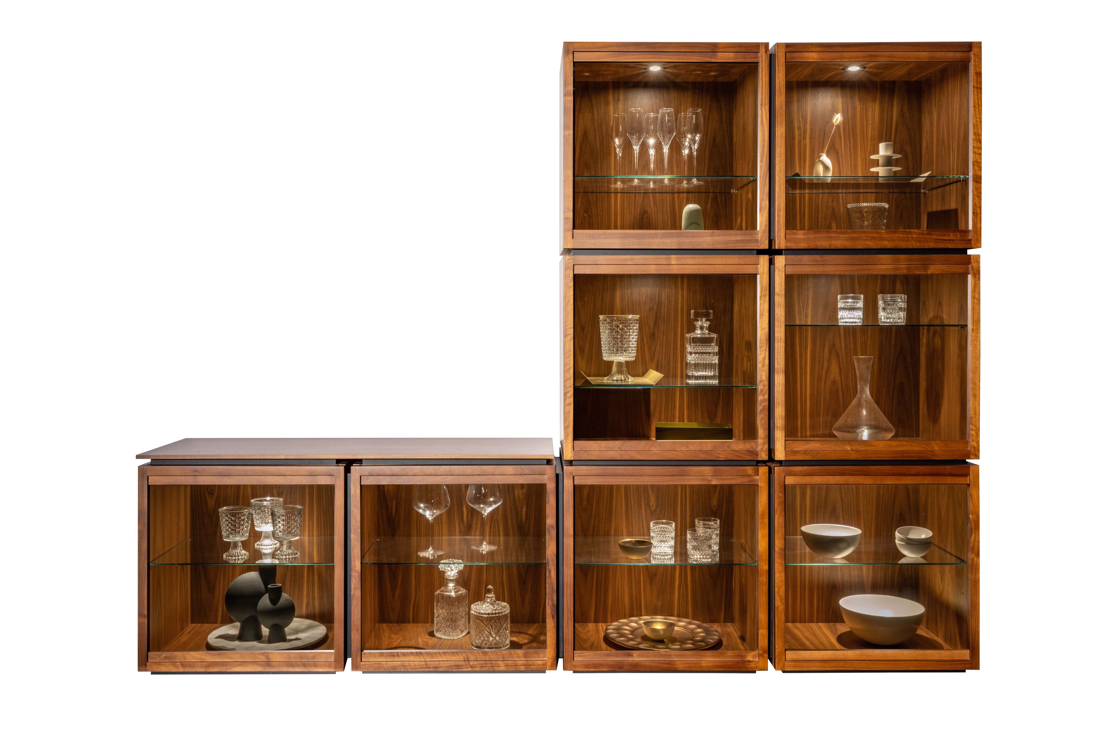 Деревянная секционная витрина Pacini & Cappellini MESH ARCH-00014068 - Вид №2