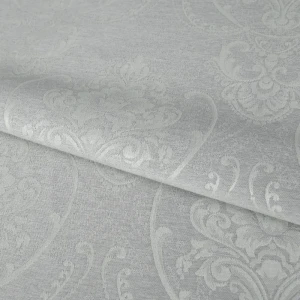 Ткань «Гурэ», 150 см, вензель, цвет серый
