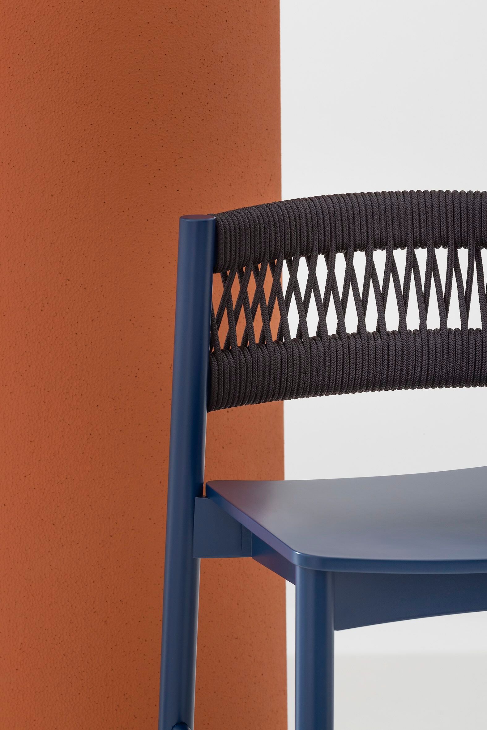 Стул из бука и морской веревки Billiani Load ARCH-00059197 - Вид №4