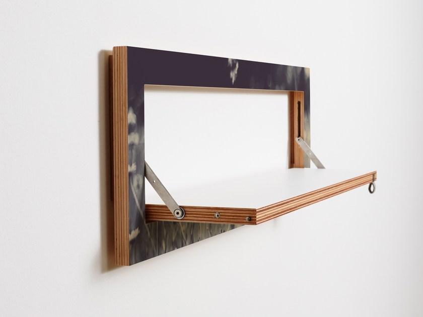 AMBIVALENZ Складная фанерная полка Fläpps shelf 80×27-1 Fl060049 - Вид №1