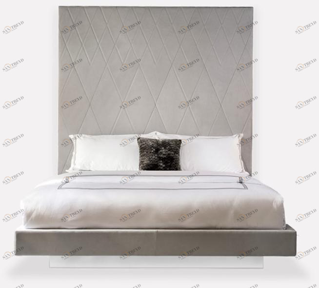 MORADA Кожаная кровать King size с высоким изголовьем Heaven Heaven bedos