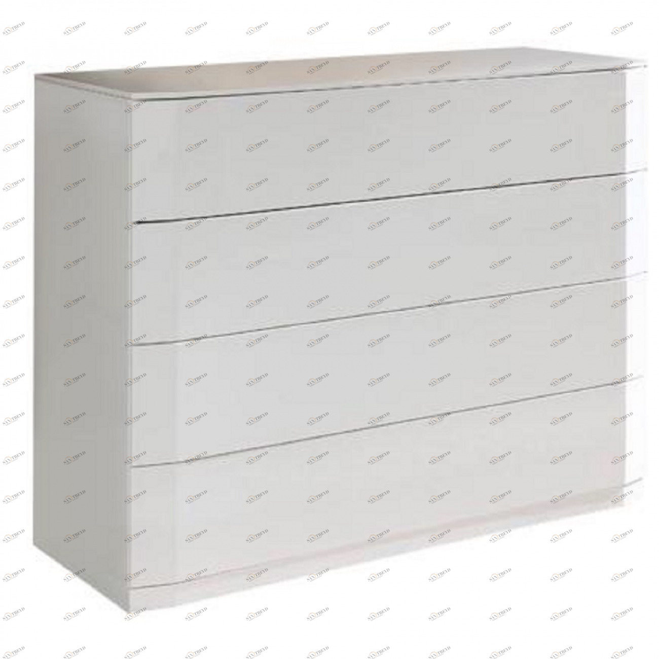 Комод белый с 4 ящиками Bumblebee 2 ESF КОМОДЫ BUMBLEBEE 043912 Белый 