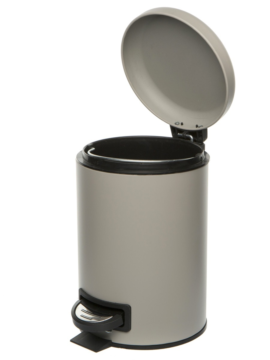 Вёдра с педалью и крышкой Pavo 3L Beige NAVAKO 11530 - Вид №1