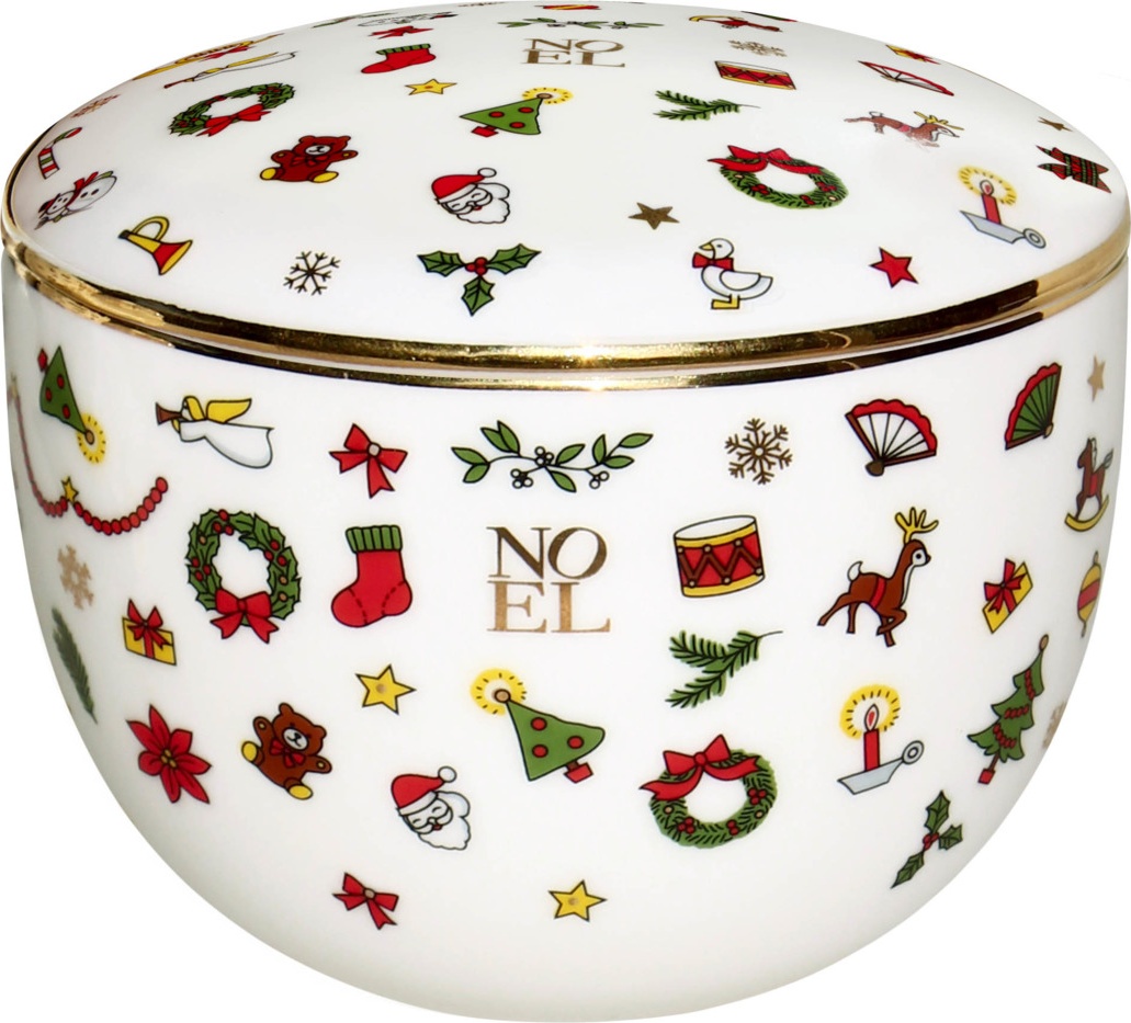 10668241 Taitu Сахарница Taitu "Новый год" 250мл Фарфор 