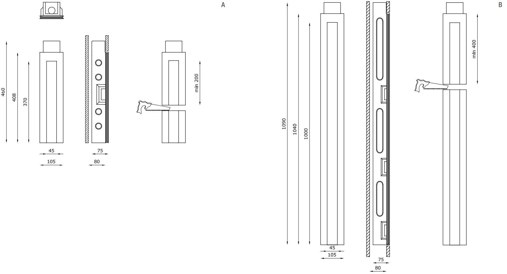 Buzzi & Buzzi Настенный светильник для улицы с прямым светом coral water out® The main collection sun-id-1369071 - Вид №1