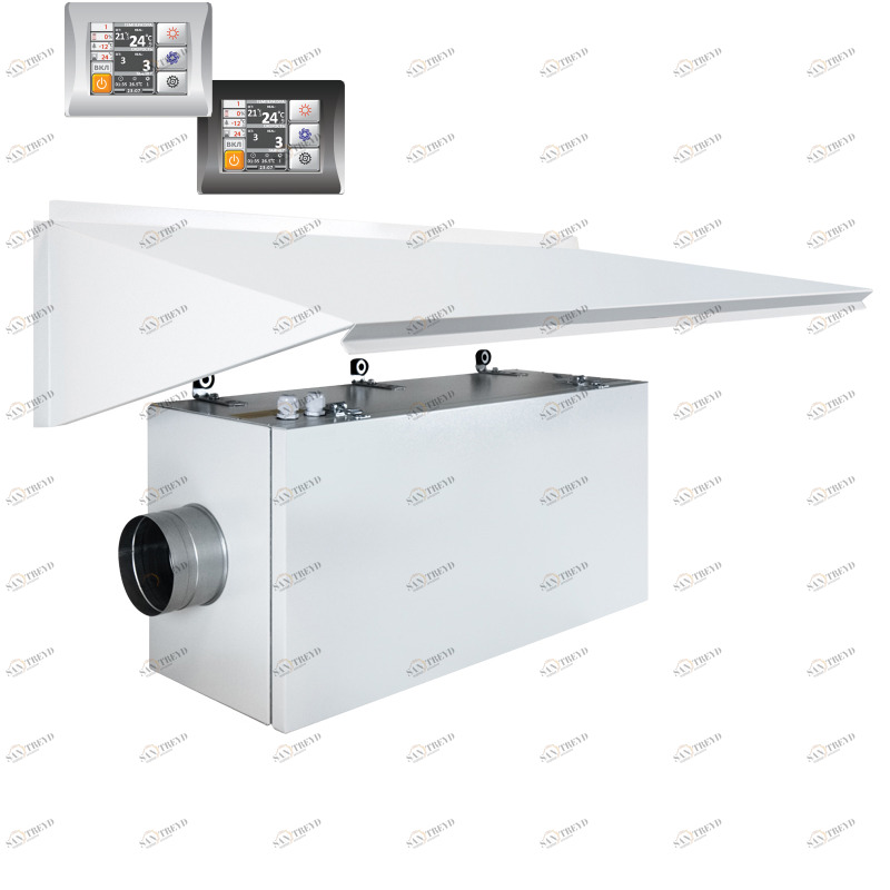 Приточная установка ФЬОРДИ ВПУ (У)-800/9 кВт/3-GTC (380В) vpu8728