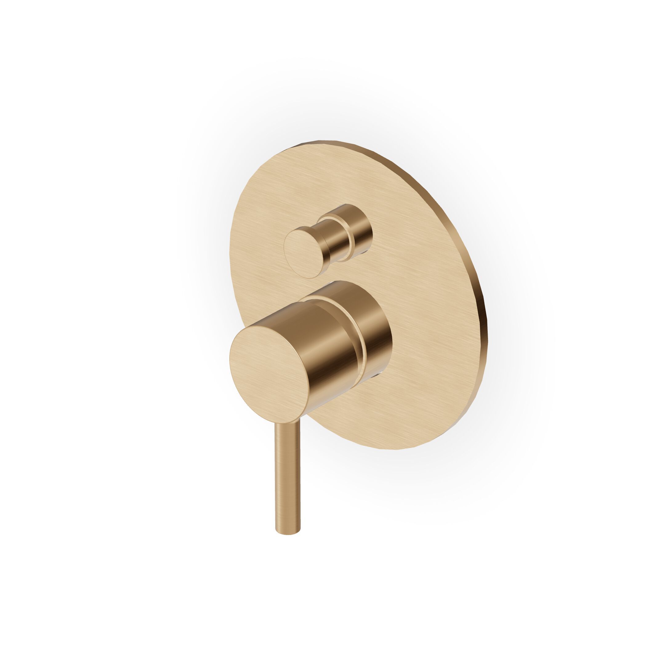 Однорычажный настенный смеситель для ванны / душа с переключателем Zucchetti Pan S ARCH-00086458 - Вид №8