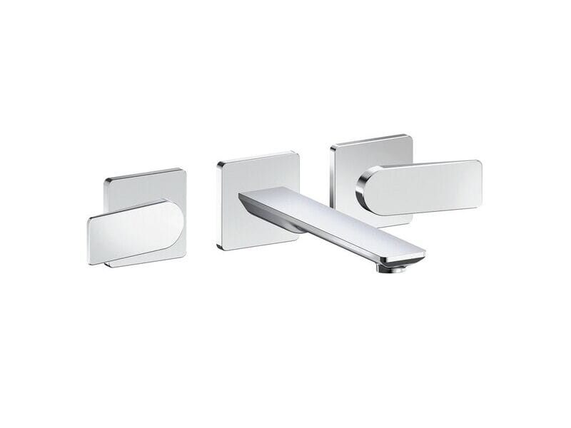 Настенный смеситель для раковины с 3 отверстиями CRISTINA Rubinetterie Blade ARCH-00056574 - Вид №1