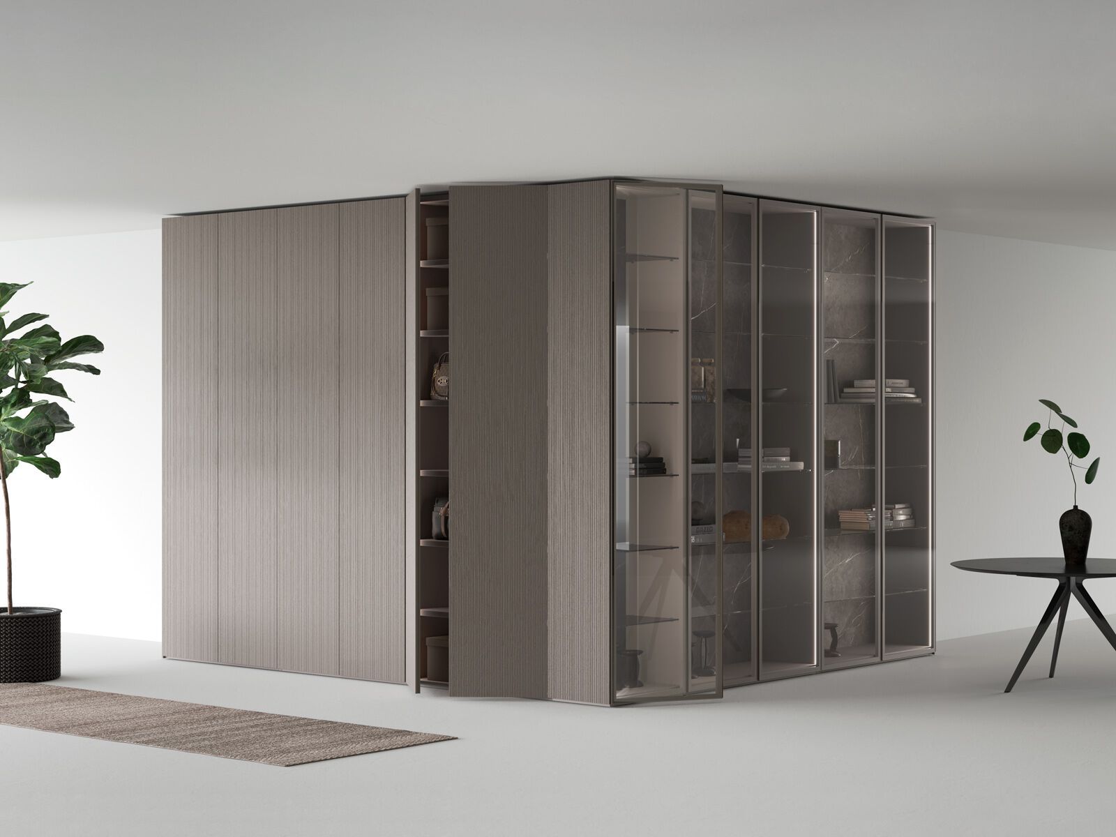 Внешний угловой шкаф Caccaro FREEDHOME® ARCH-00075102 - Вид №1