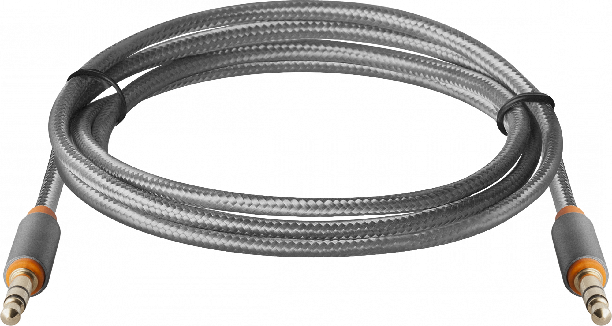 87514 аудио-кабель jack01-03 серый jack m- jack m, 1,2м Defender Santreyd 