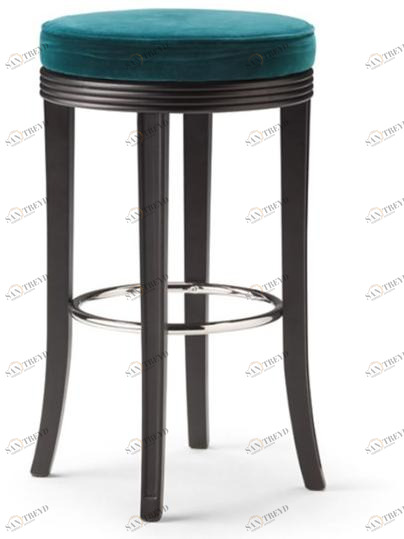 Prestige Высокий деревянный табурет с подставкой для ног Gran duca sun-id-1500476