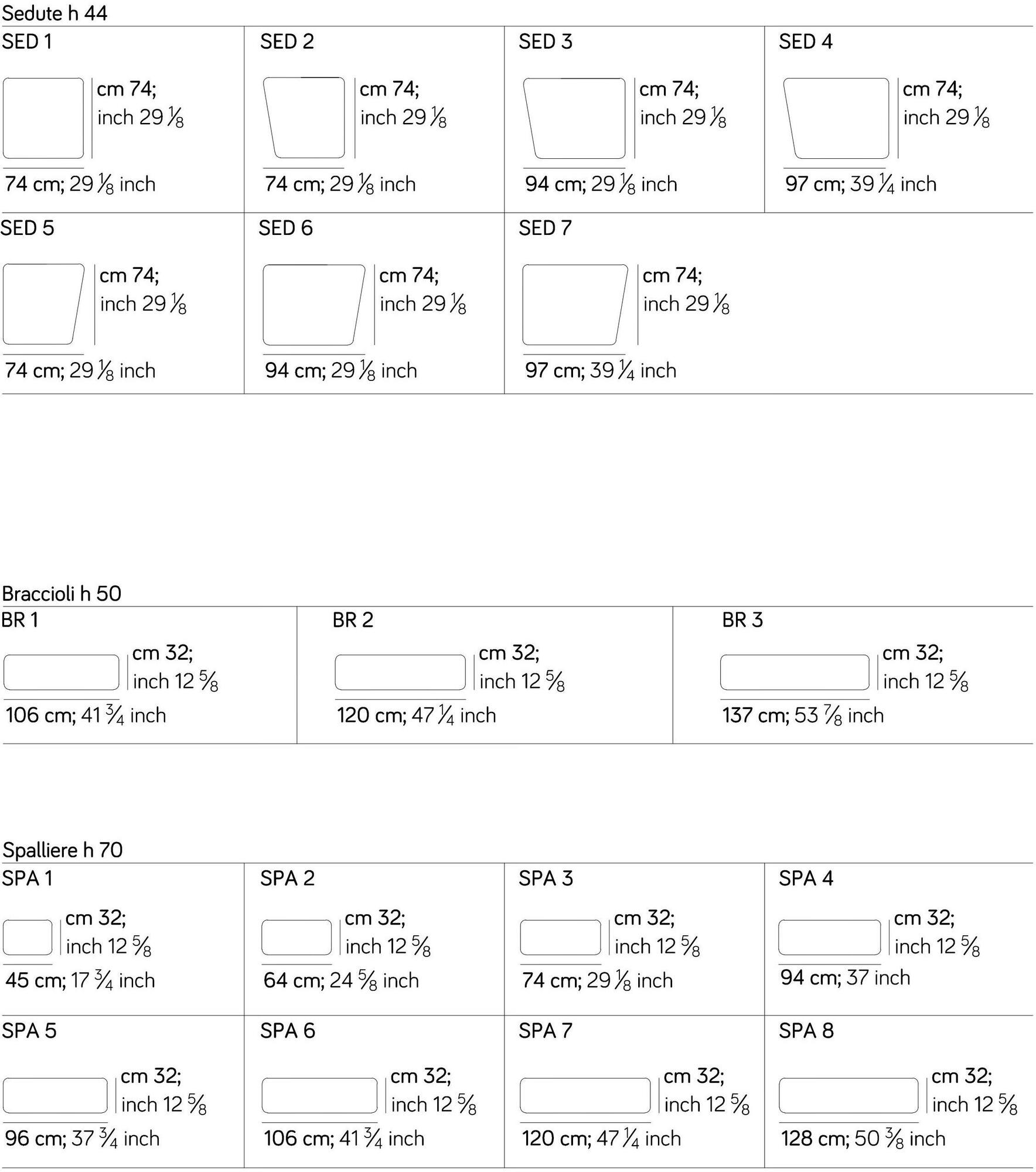 AMURA Модульный секционный диван Lapis E009 - Вид №15