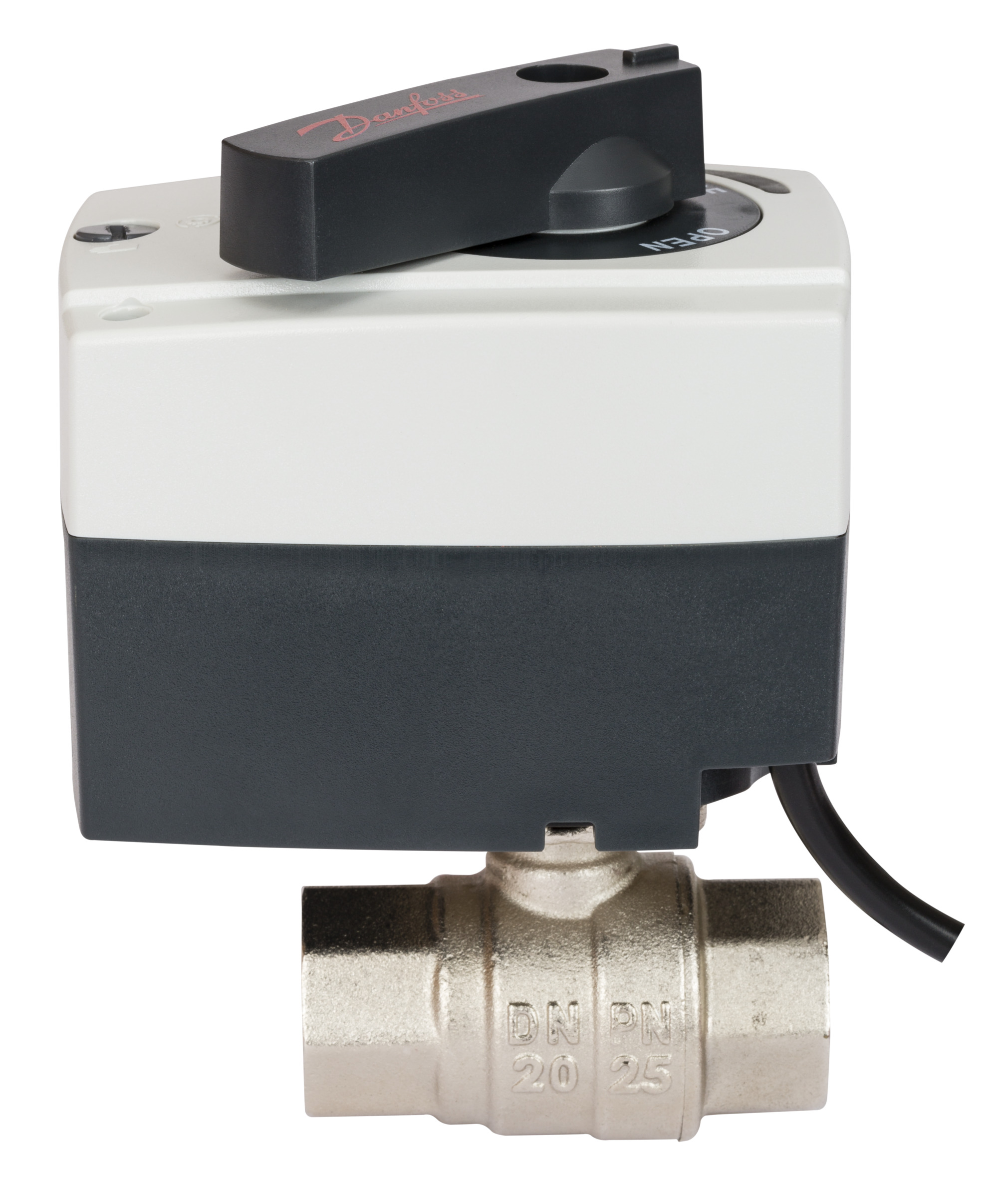 Danfoss Клапаны двухпозиционные шаровые с электроприводом AMZ 112 — проходной, AMZ 113 — трехходовой AMZ 112 кран шар 2х поз Ду50 э/п 230В 082G5411  - Вид №8