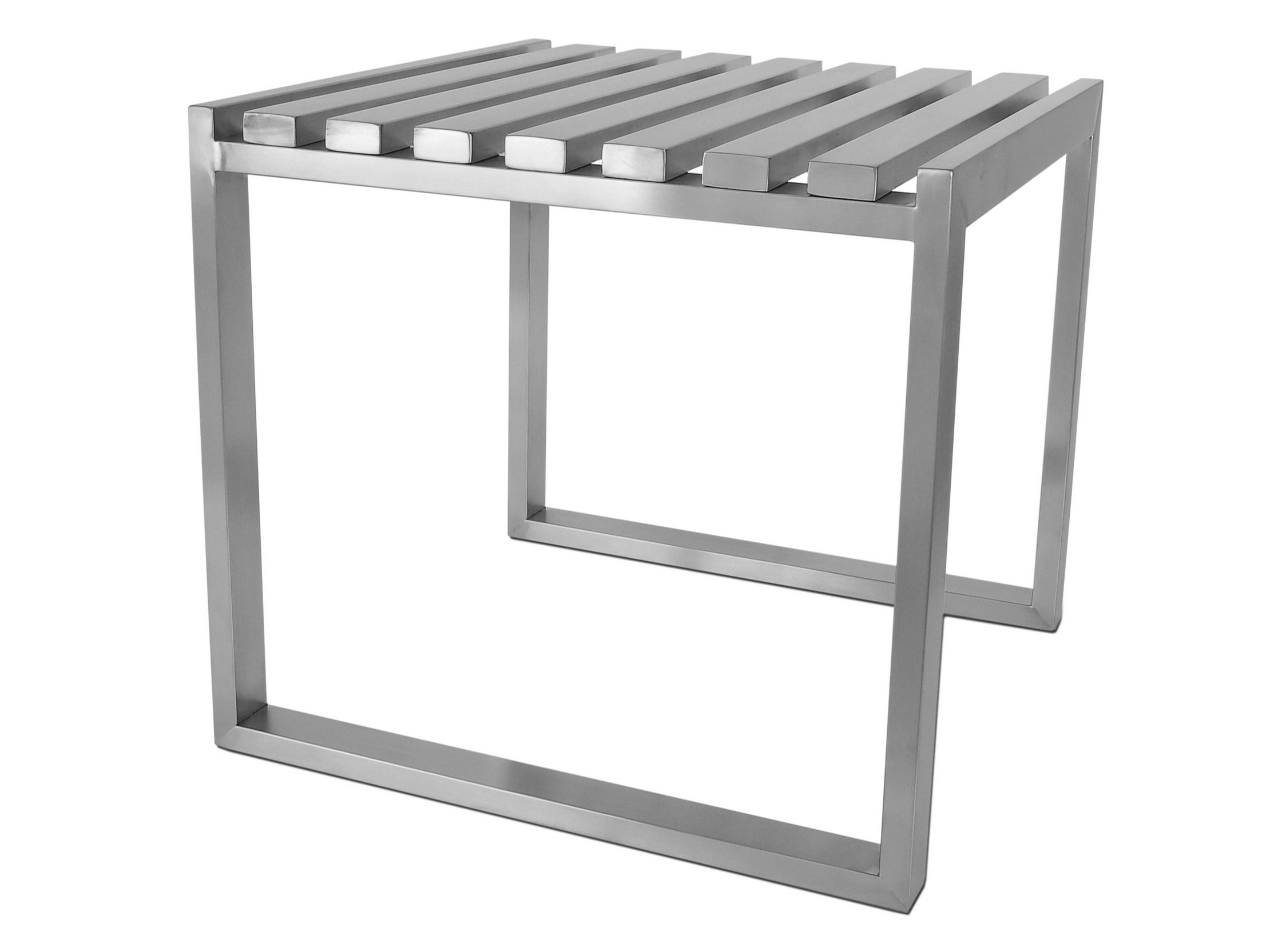 Низкий табурет из нержавеющей стали Arte dal Mondo Luxury ARCH-00097933