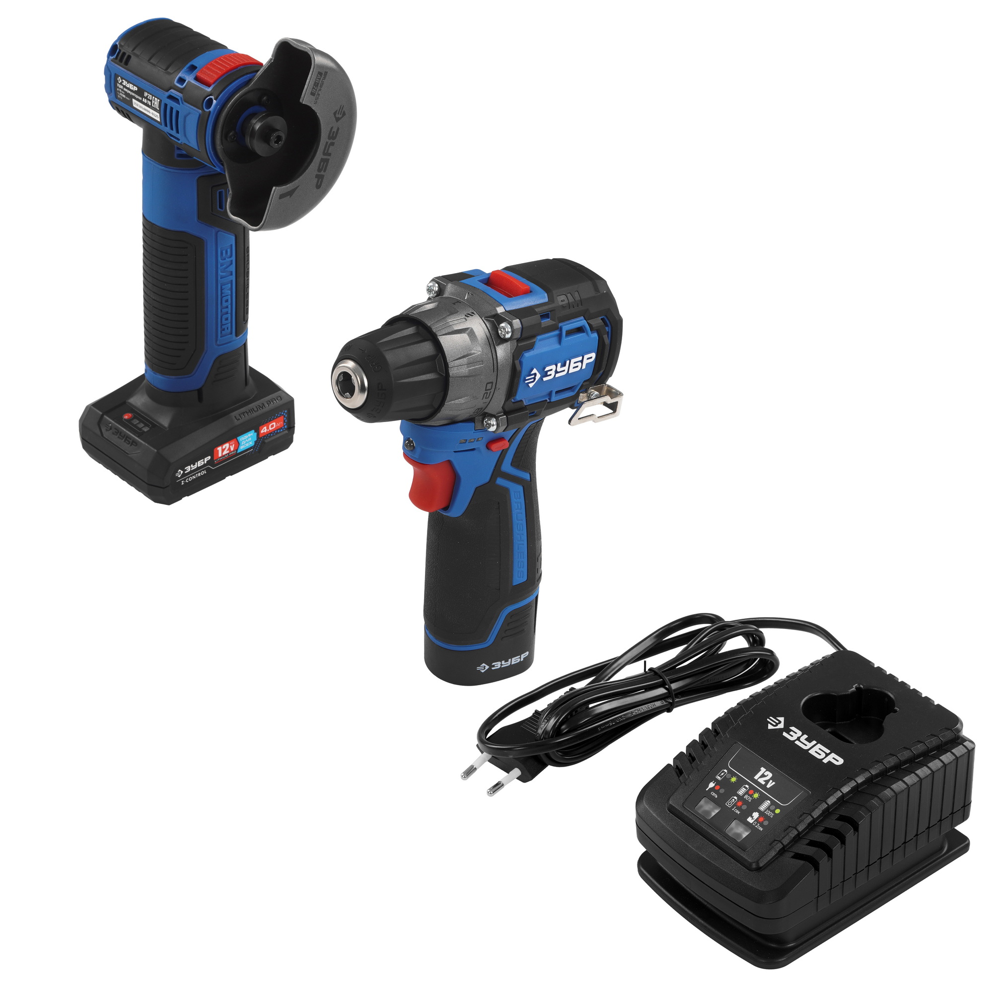 Набор электроинструментов ЗУБР DB-121-42AB 9275996 STDN-0052448