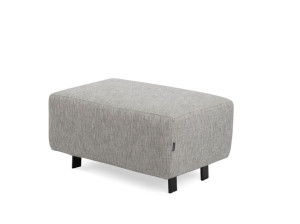 Прямоугольный пуф из ткани