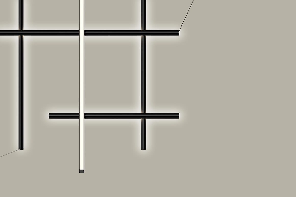 Алюминиевый светодиодный подвесной светильник Panzeri Hilow ARCH-00145728 - Вид №11