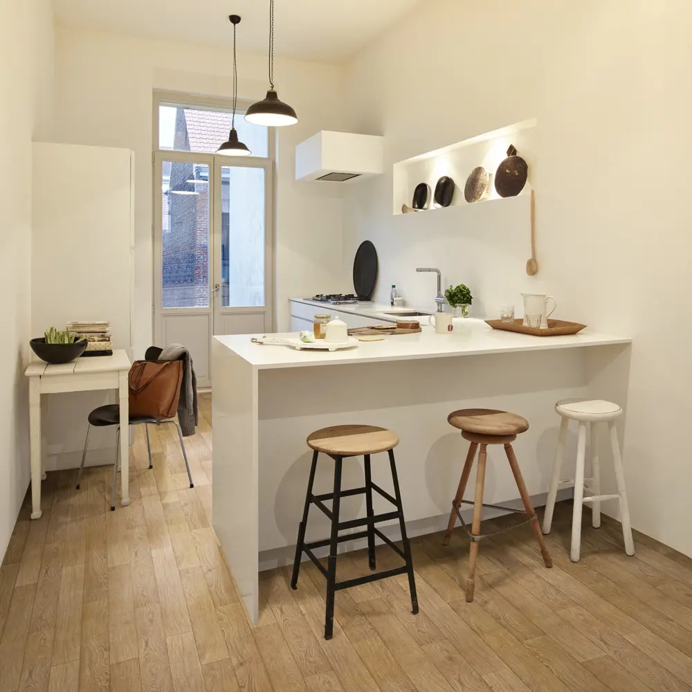 Santreyd Линолеум «Стронг Плюс» Дуб Ванильный для интенсивных нагрузок 14303328 STLM-0890051