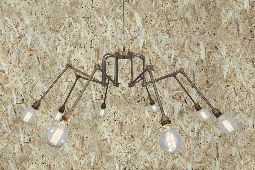 Mullan Lighting Регулируемая люстра из латуни  Mlf215  - Вид №3