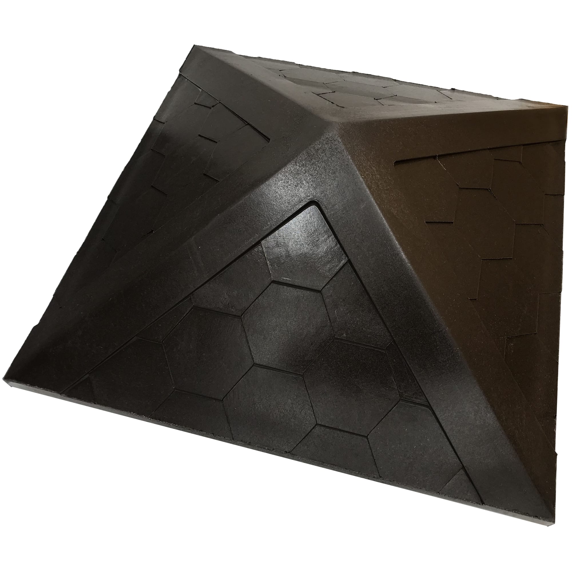 82664517 Колпак на столб полимерпесчаный 1.5 кирпич коричневый Santreyd  - Вид №1