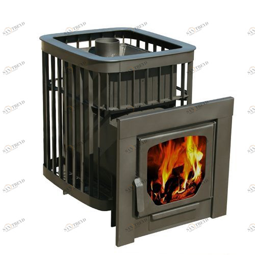 Печь для бани Варвара Каменка Панорама вынос 160 3764