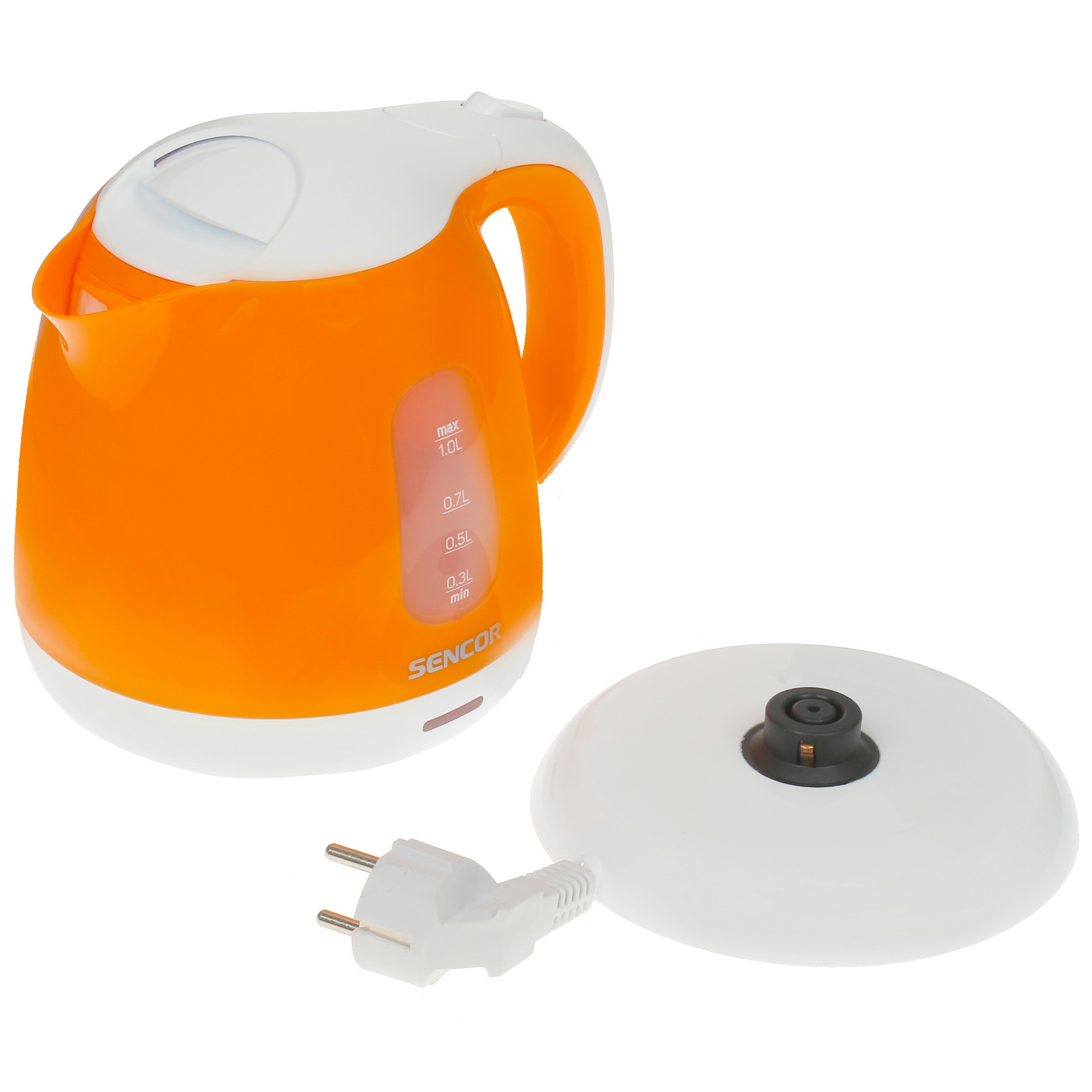 1213618 Электрочайник Sencor SWK 1013OR оранжевый STDN-0082825 - Вид №3
