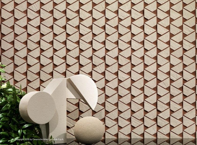 Atlas Concorde Белая плитка для стен с эффектом бетона Raw sun-id-1483334 - Вид №50