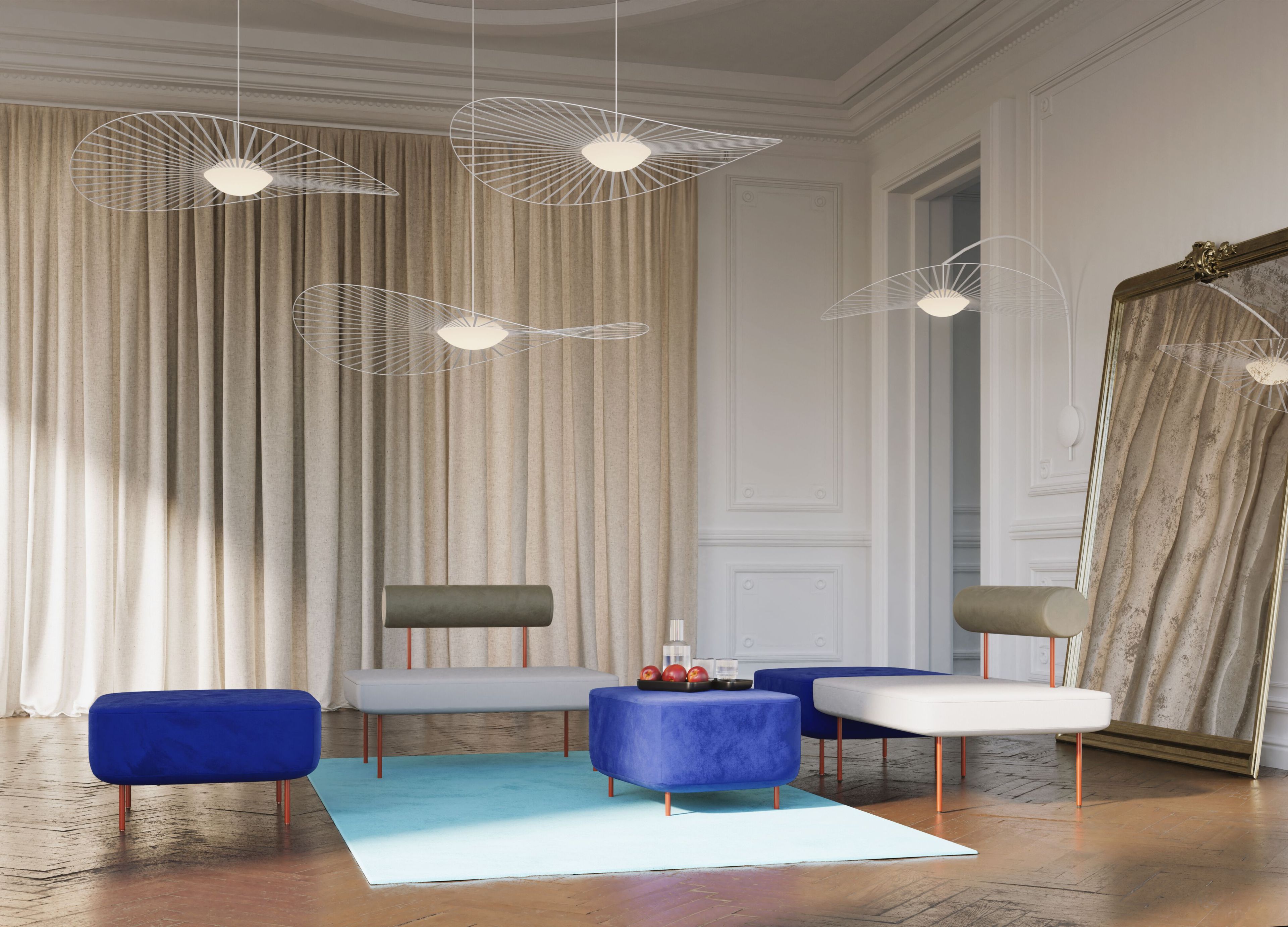 Подвесной светильник из стекловолокна Petite Friture Vertigo Nova ARCH-00054111 - Вид №14