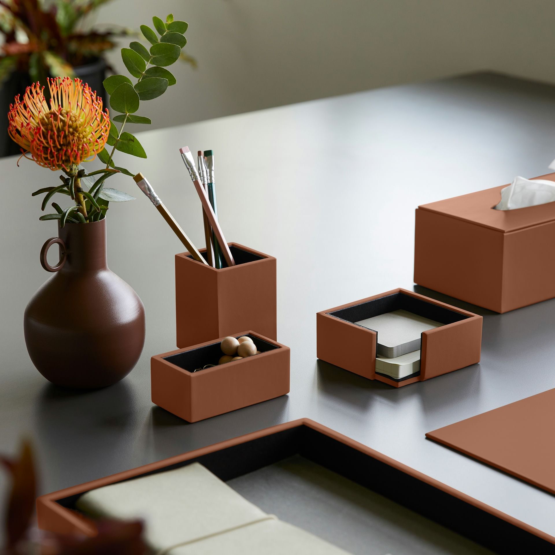 Кожаный держатель post-it EGLOOH Minerva ARCH-00120955 - Вид №20