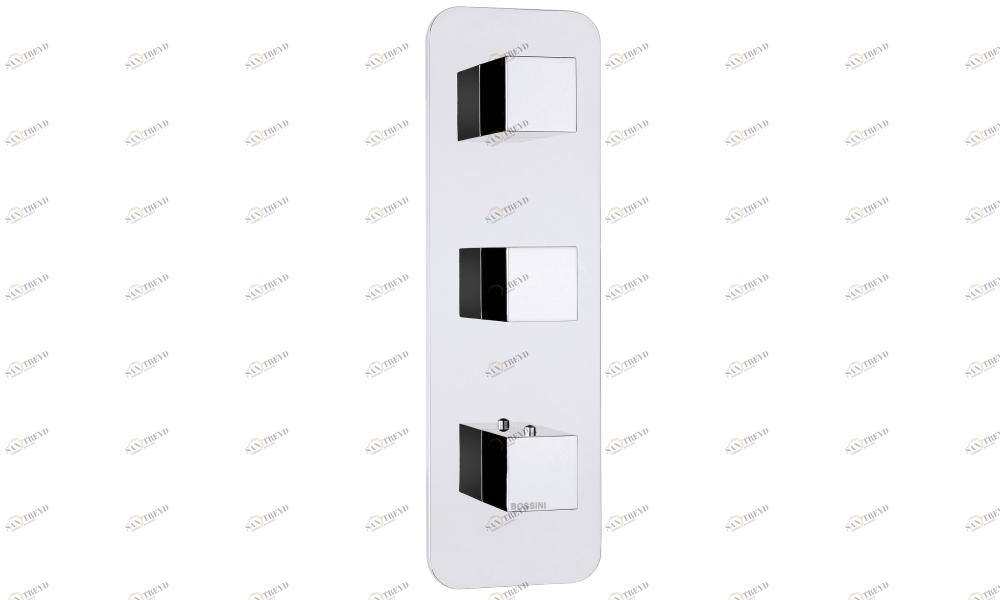 Z032204 + Z030270000 Смеситель & запорный кран Cube 4 Outlets HP BOSSINI 