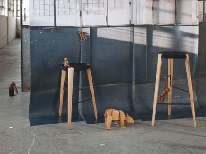 Zilio A&C Высокий табурет из бука sun-id-1413249 - Вид №2