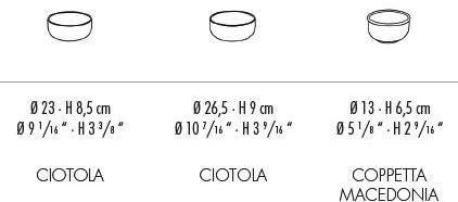 Cerasarda Керамическая чаша Il grancolore sun-id-1454290 - Вид №4