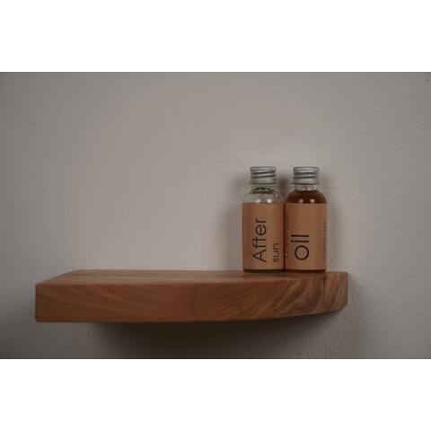 Полочка угловая из массива карагача CORNERSHELF-200K Белый ORANGE sun-id-1516967 - Вид №2