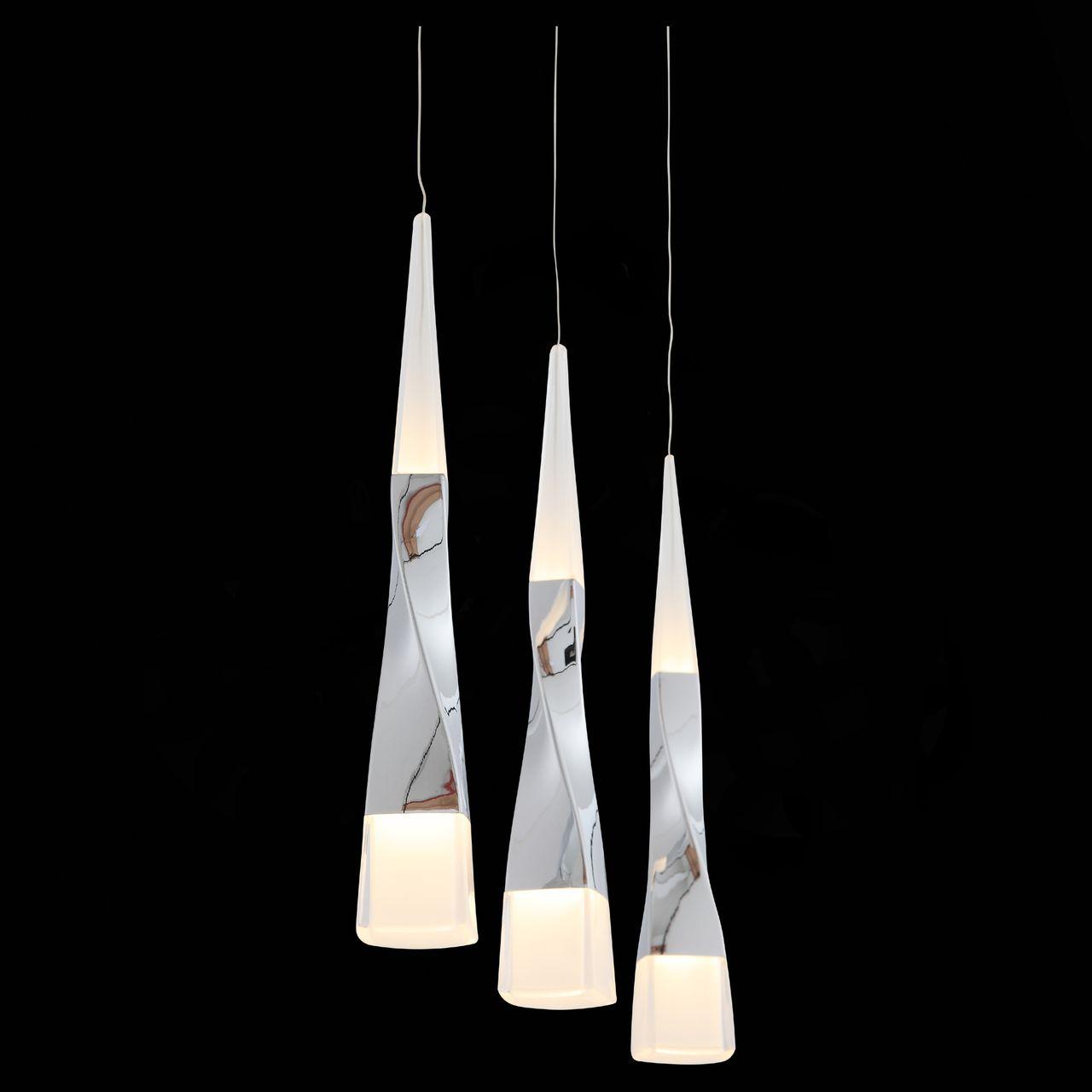 Подвесной светодиодный светильник ST Luce Bochie SL405.103.03 ST LUCE ДИЗАЙНЕРСКИЕ, BOCHIE 275813 Белый  - Вид №1
